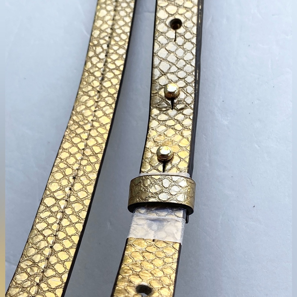 New Michael Kors Crossbody Strap Replacement Gold